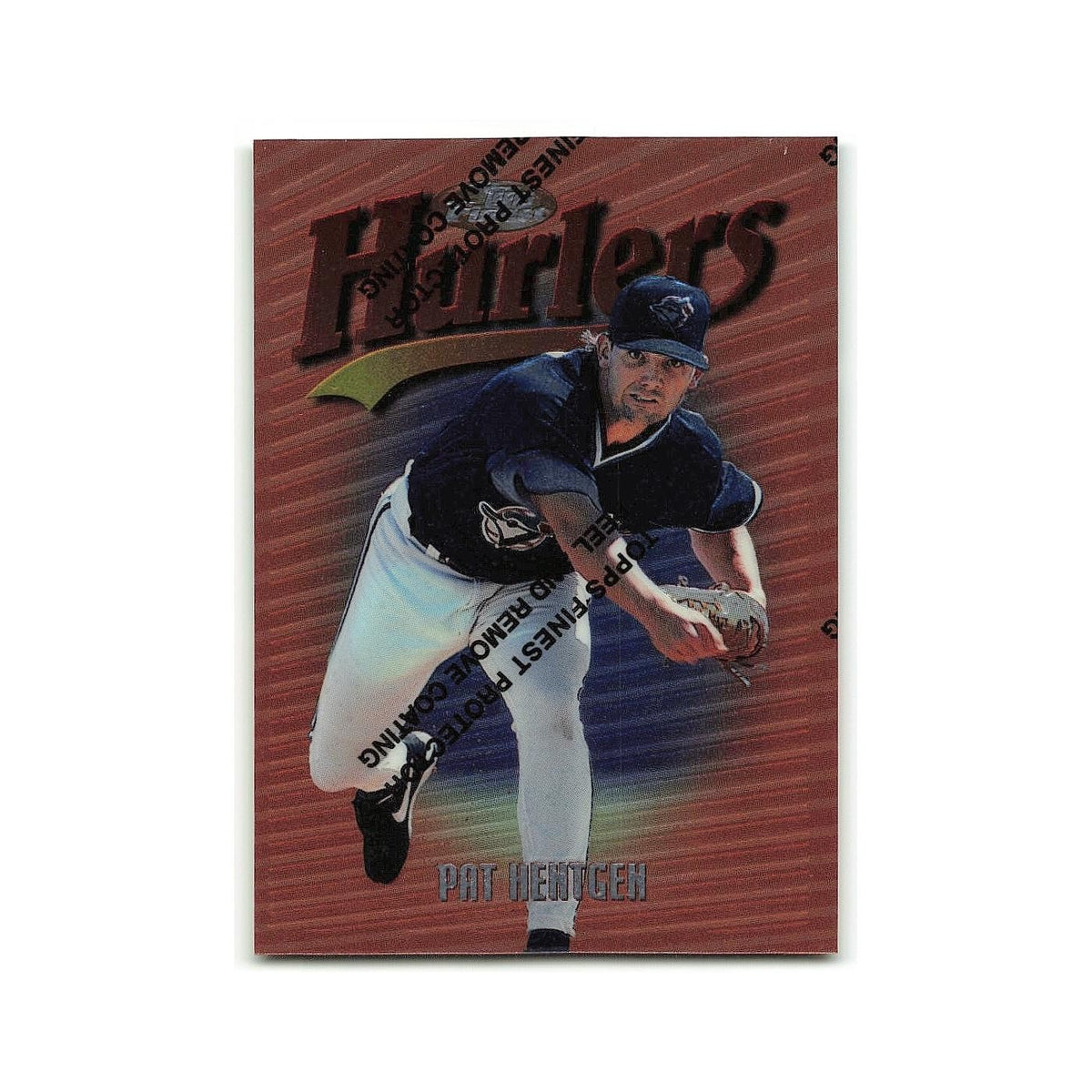 Pat Hentgen 1997 Topps Finest w Coating #43 Toronto Blue Jays Baseball Card NM
