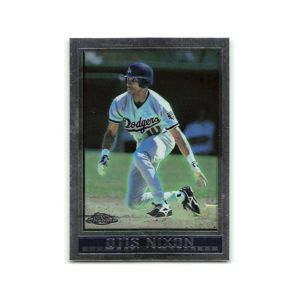 Otis Nixon 1998 Topps Chrome #392 Los Angeles Dodgers Baseball Card NM