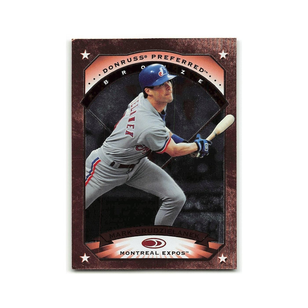Mark Grudzielanek 1997 Donruss Preferred #21 Montreal Expos Baseball Card NM