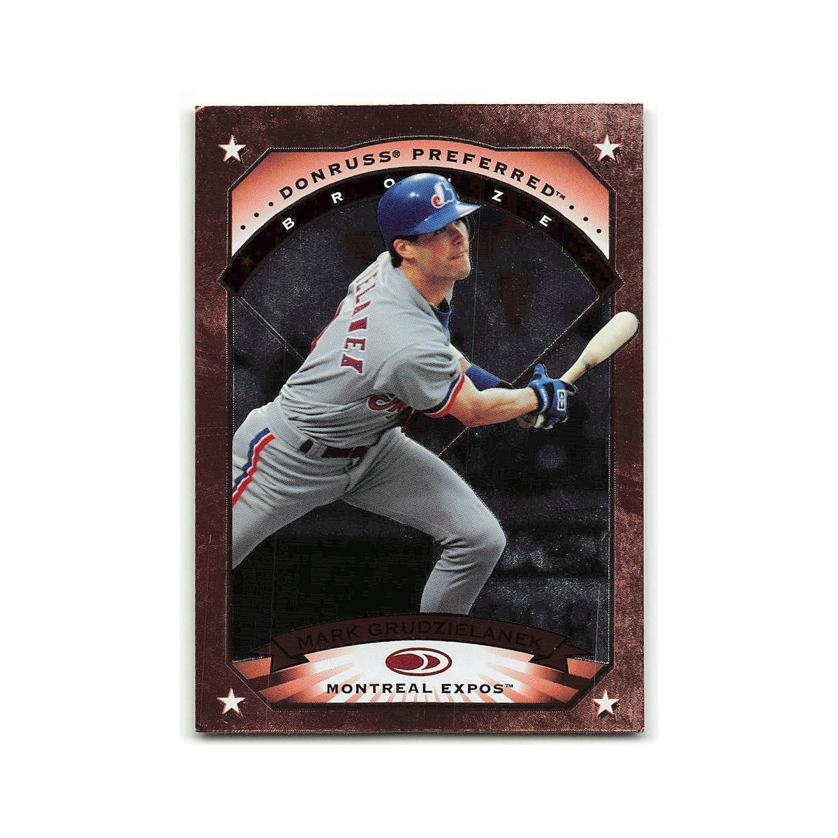 Mark Grudzielanek 1997 Donruss Preferred #21 Montreal Expos Baseball Card NM