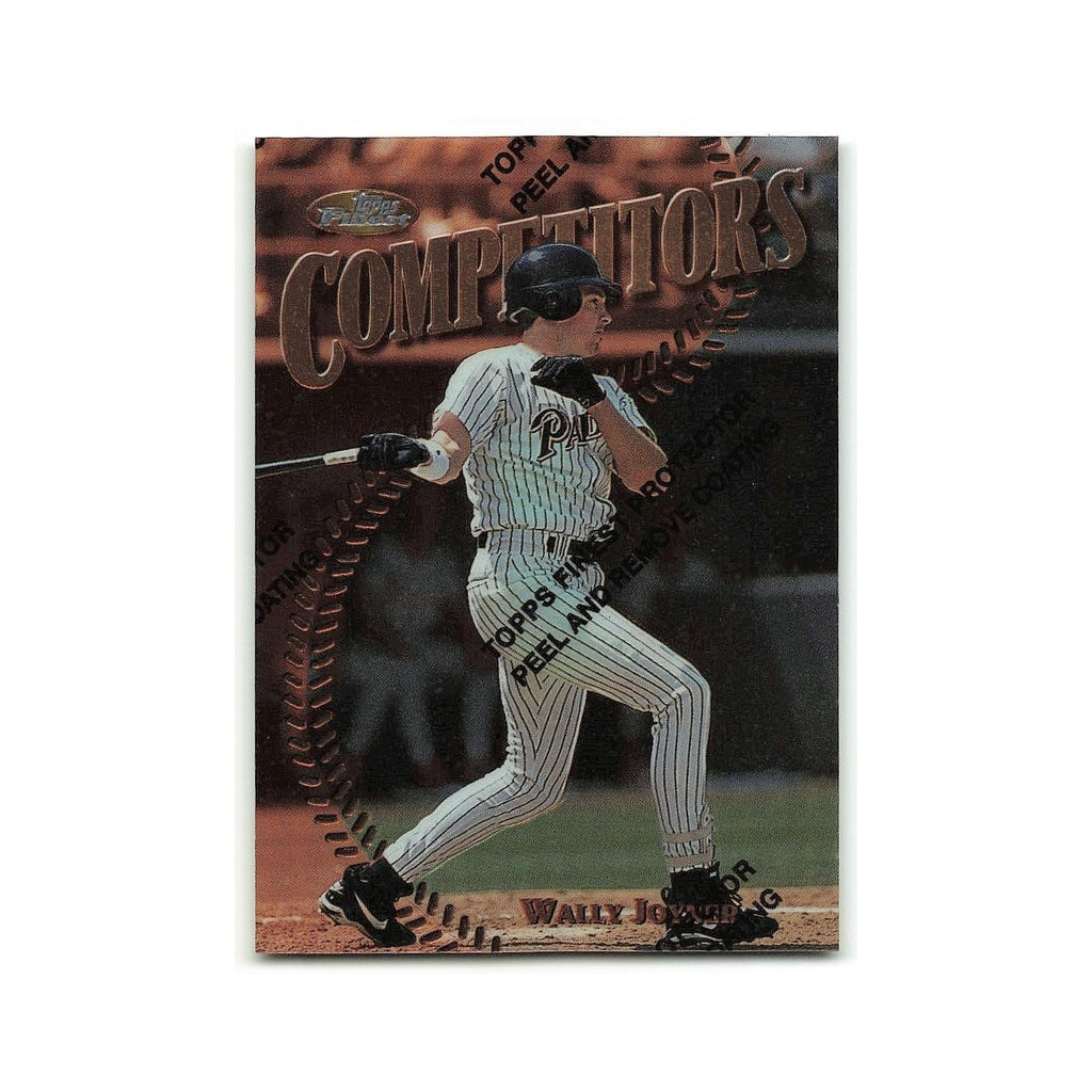 Wally Joyner 1997 Topps Finest w Coating #201 San Diego Padres Baseball Card NM