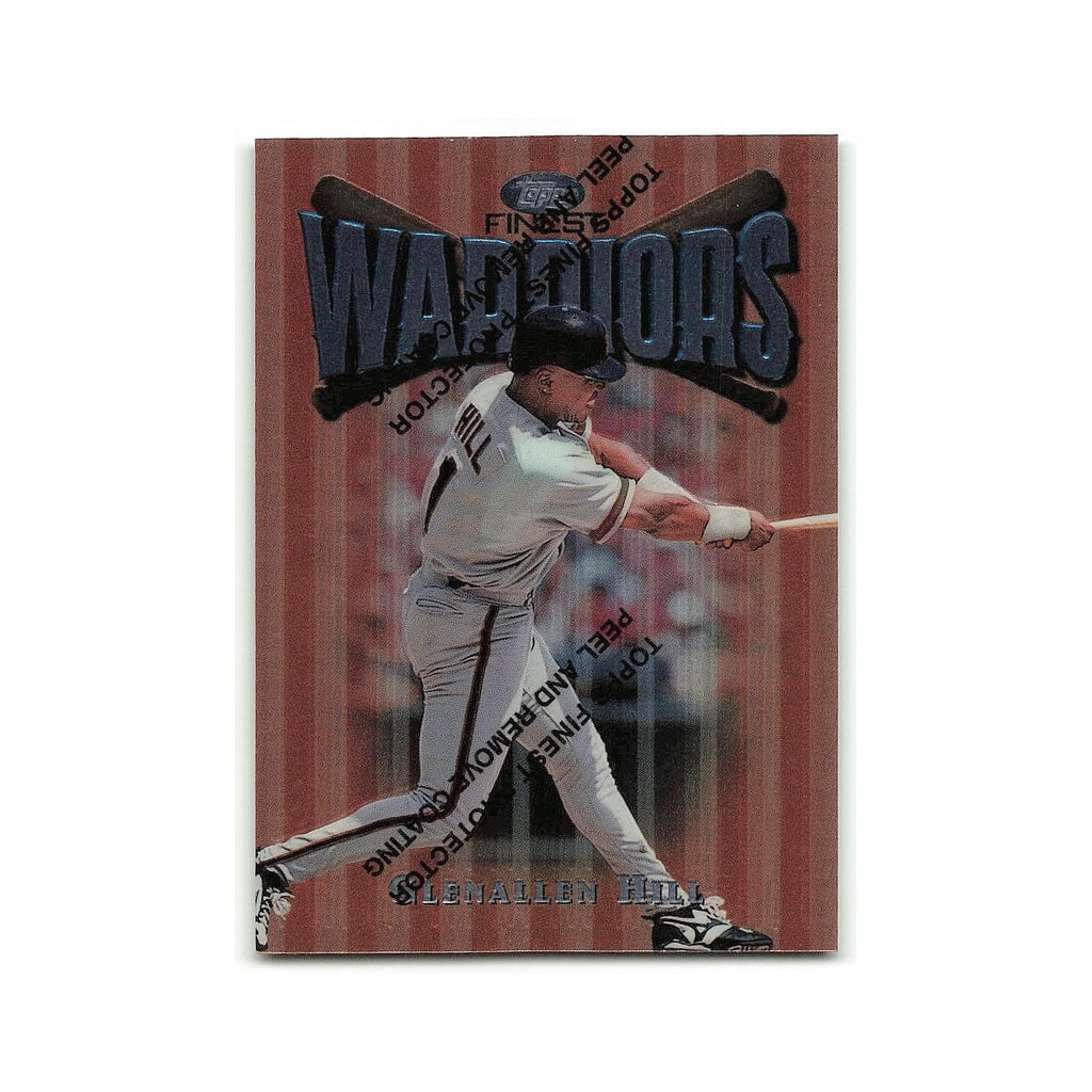 Glenallen Hill 1997 Topps Finest w Coating #23 San Francisco Giants NM