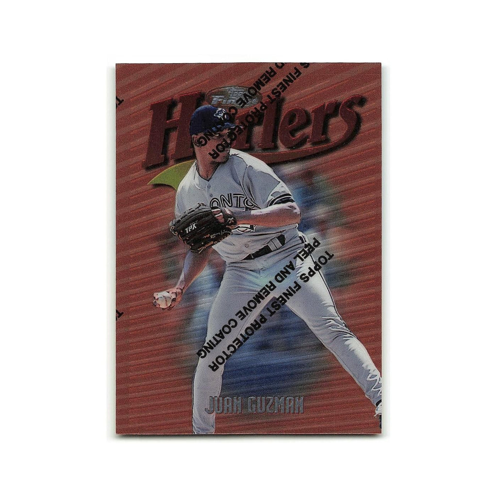 Robert Perez 1997 Topps Finest w Coating #72 Toronto Blue Jays Baseball Card NM