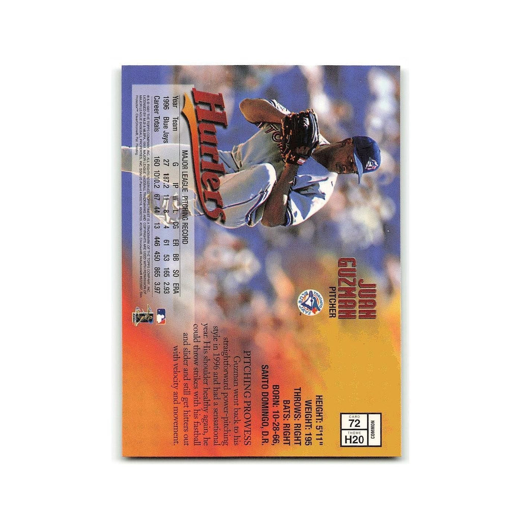 Robert Perez 1997 Topps Finest w Coating #72 Toronto Blue Jays Baseball Card NM