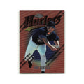 Pat Hentgen 1997 Topps Finest w Coating #43 Toronto Blue Jays Baseball Card NM