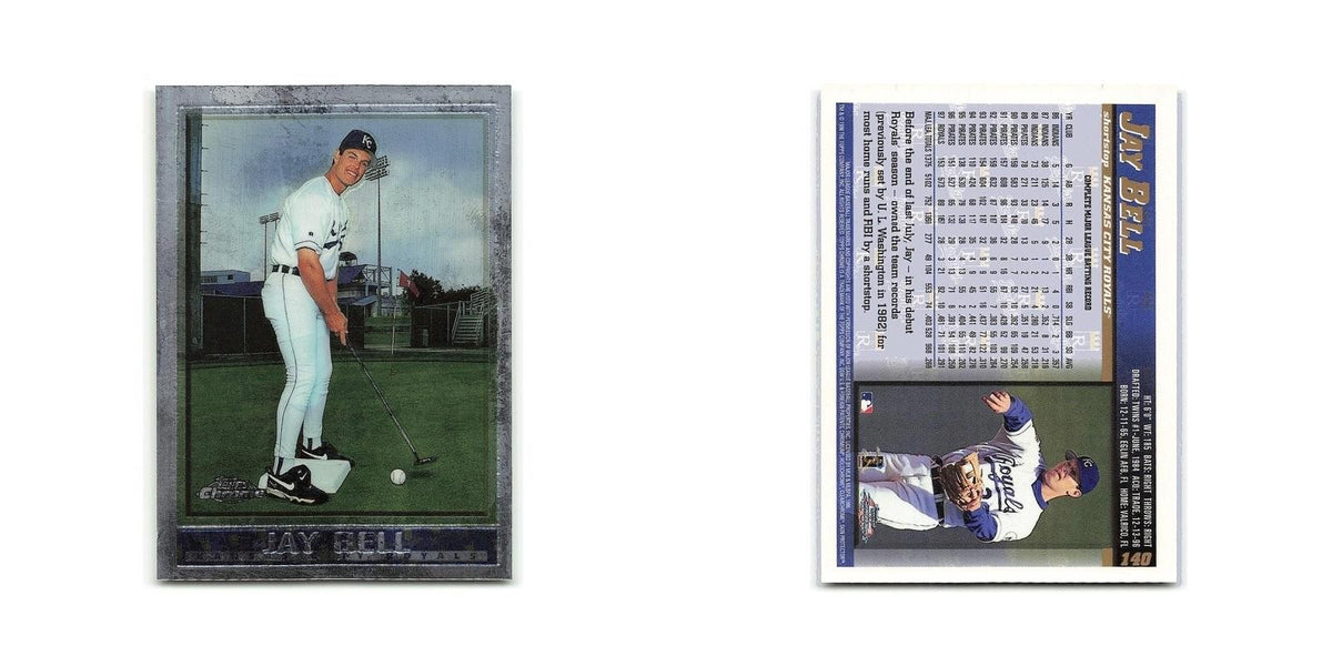 Jay Bell 1998 Topps Chrome #140 Kansas City Royals Baseball Card NM