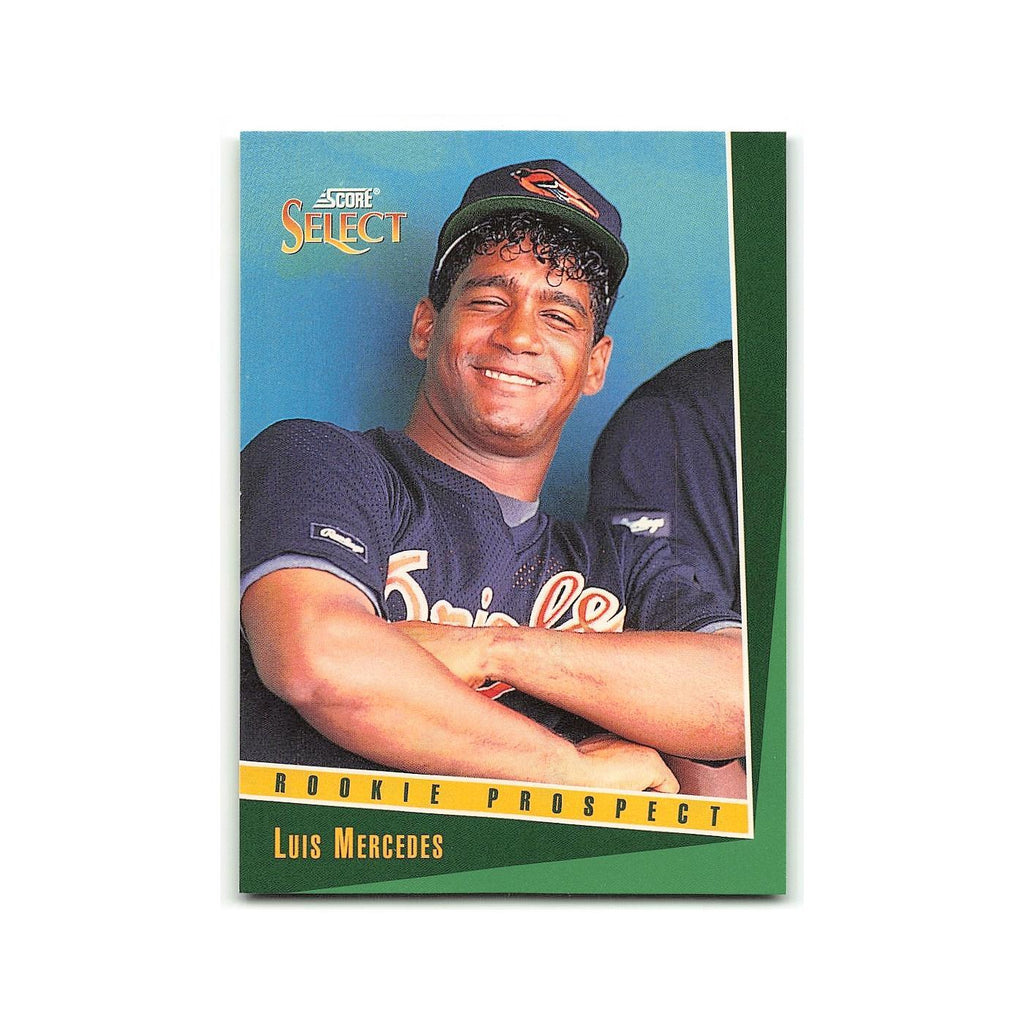 Luis Mercedes Rookie 1993 Select #331 Baltimore Orioles Baseball Card NM