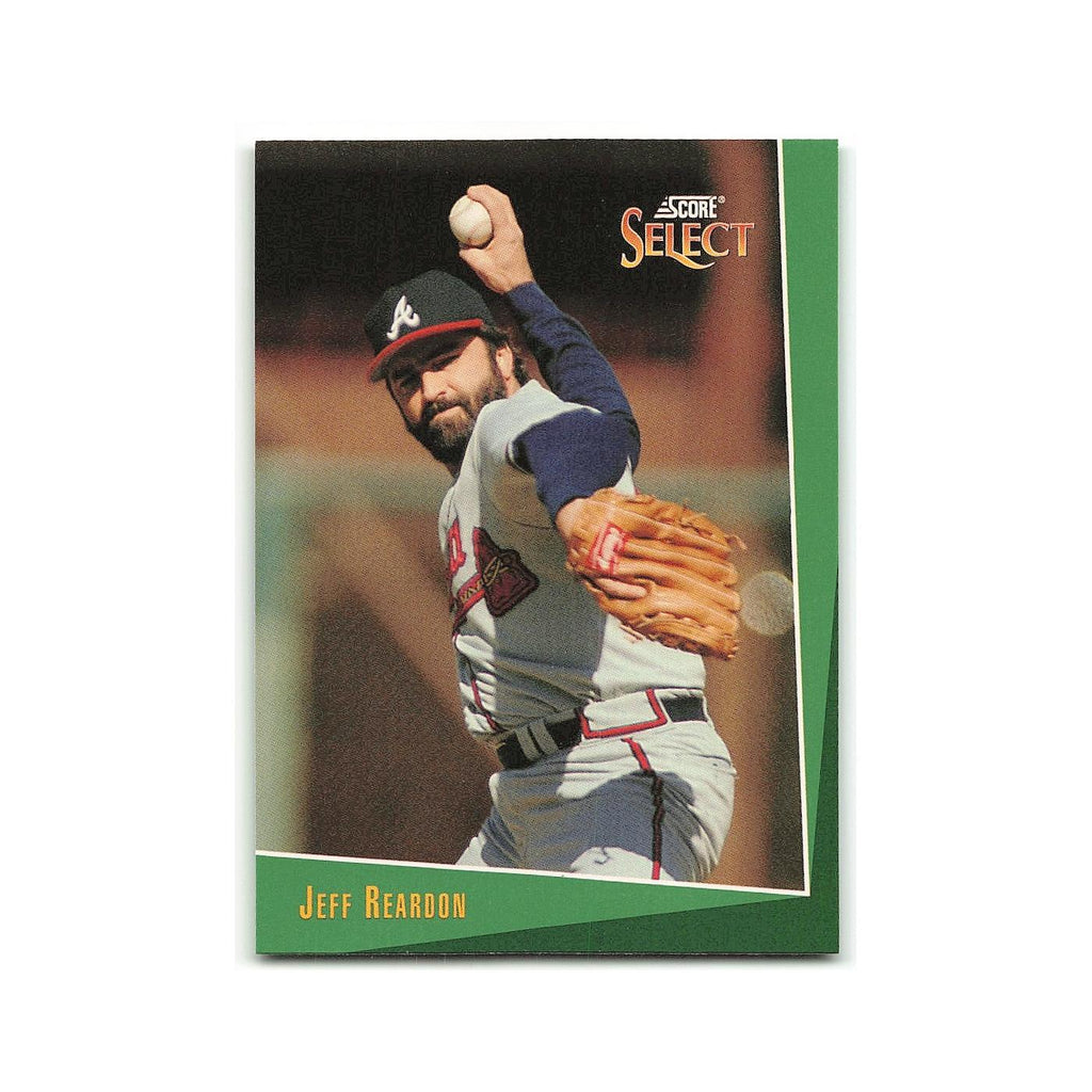 Jeff Reardon 1993 Select #362 Atlanta Braves Baseball Card NM