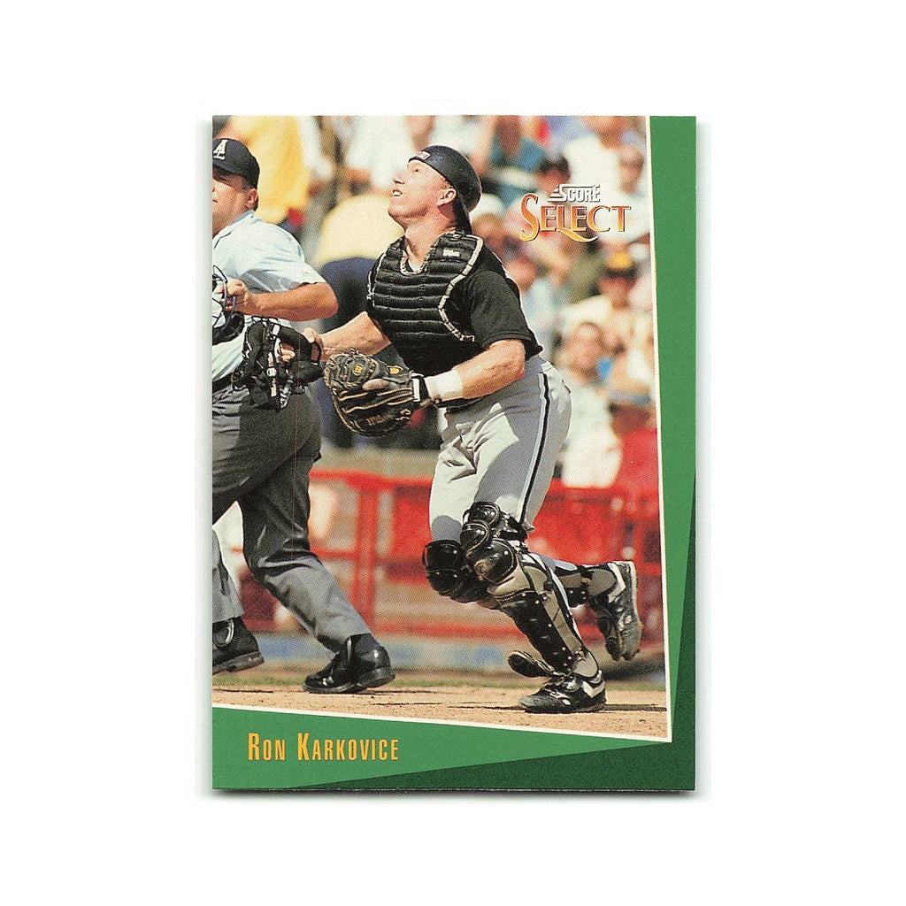 Ron Karkovice 1993 Select #381 Chicago White Sox Baseball Card NM