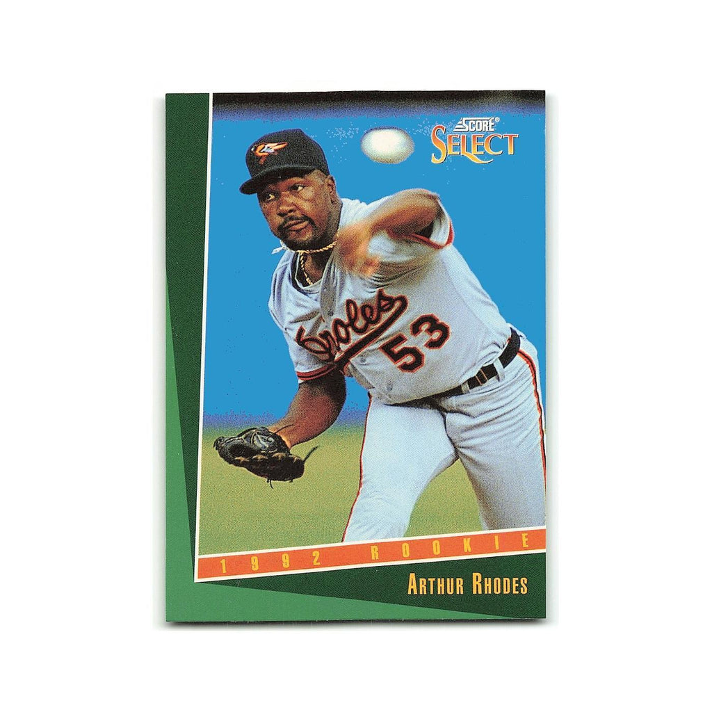 Arthur Rhodes Rookie 1993 Select #300 Baltimore Orioles Baseball Card NM