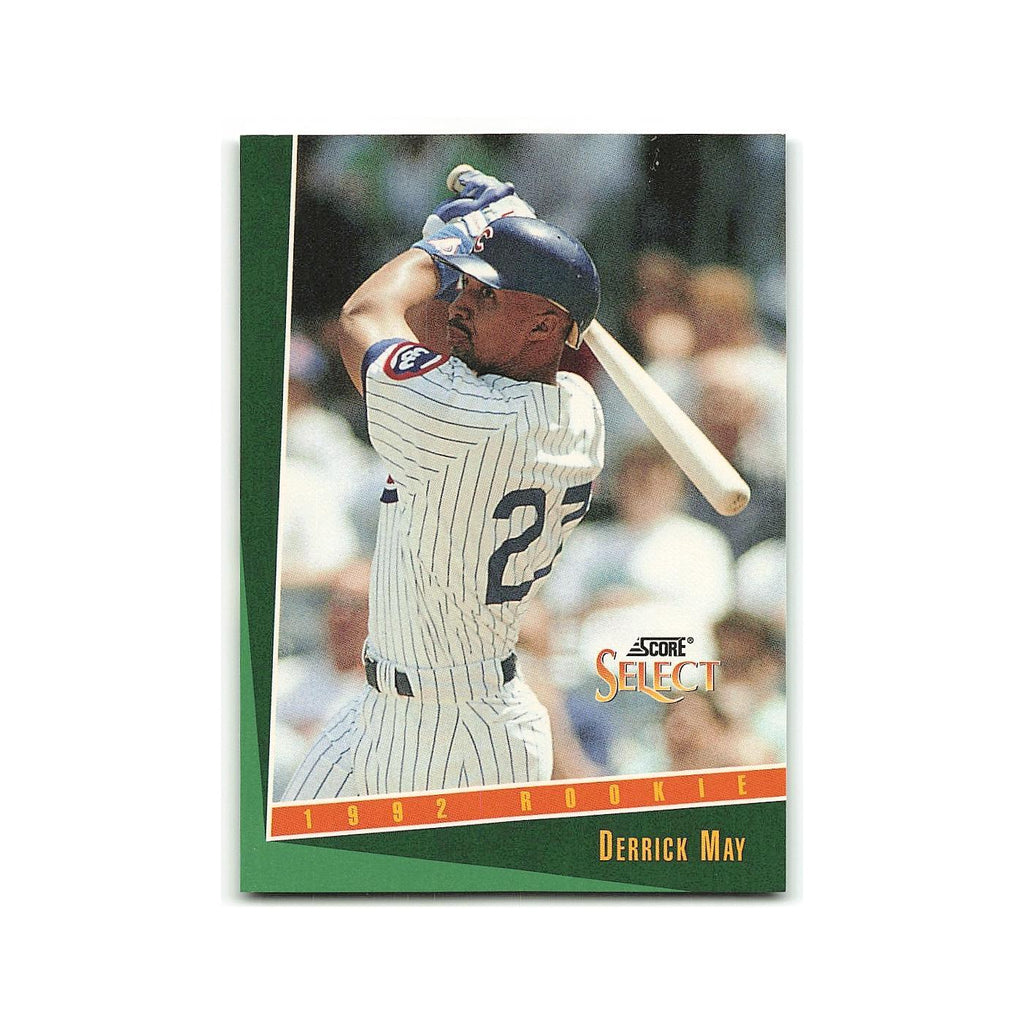 Derrick May Rookie 1993 Select #402 Chicago Cubs Baseball Card NM