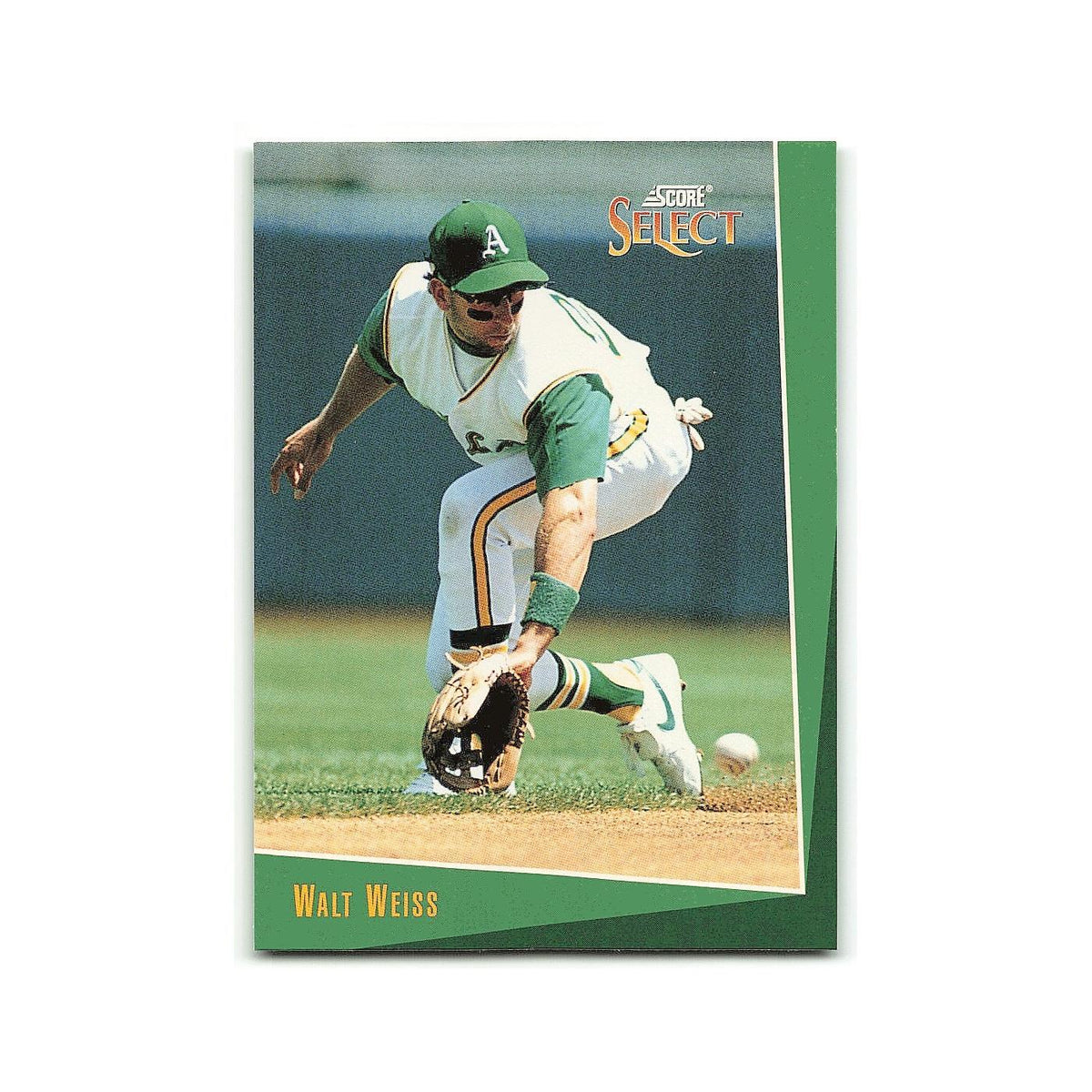Walt Weiss 1993 Score Select #192 Oakland Athletics Baseball Card NM