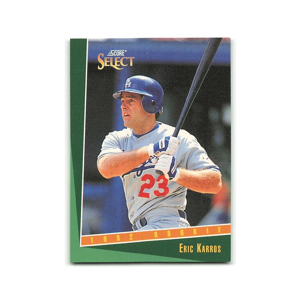 Eric Karros Rookie 1993 Score Select #278 Los Angeles Dodgers Baseball Card NM