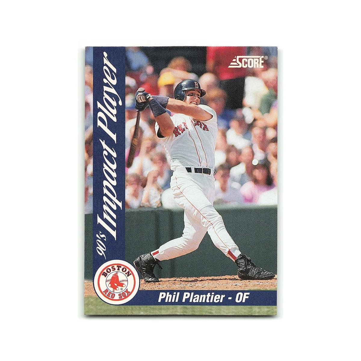 Phil Plantier 1992 Score Impact Players #20 Boston Red Sox Baseball Card NM