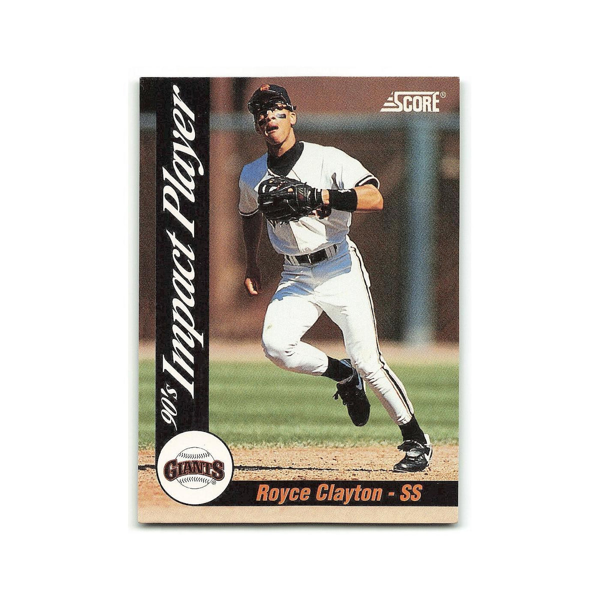 Royce Clayton 1992 Score Impact Players #24 San Francisco Giants NM