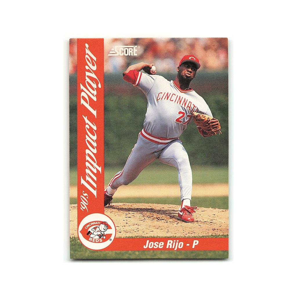 Jose Rijo 1992 Score Impact Players #83 Cincinnati Reds Baseball Card NM