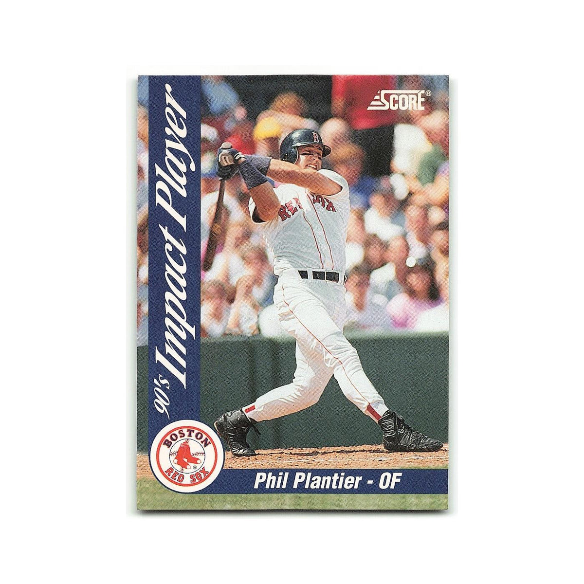 Phil Plantier 1992 Score Impact Players #20 Boston Red Sox Baseball Card NM