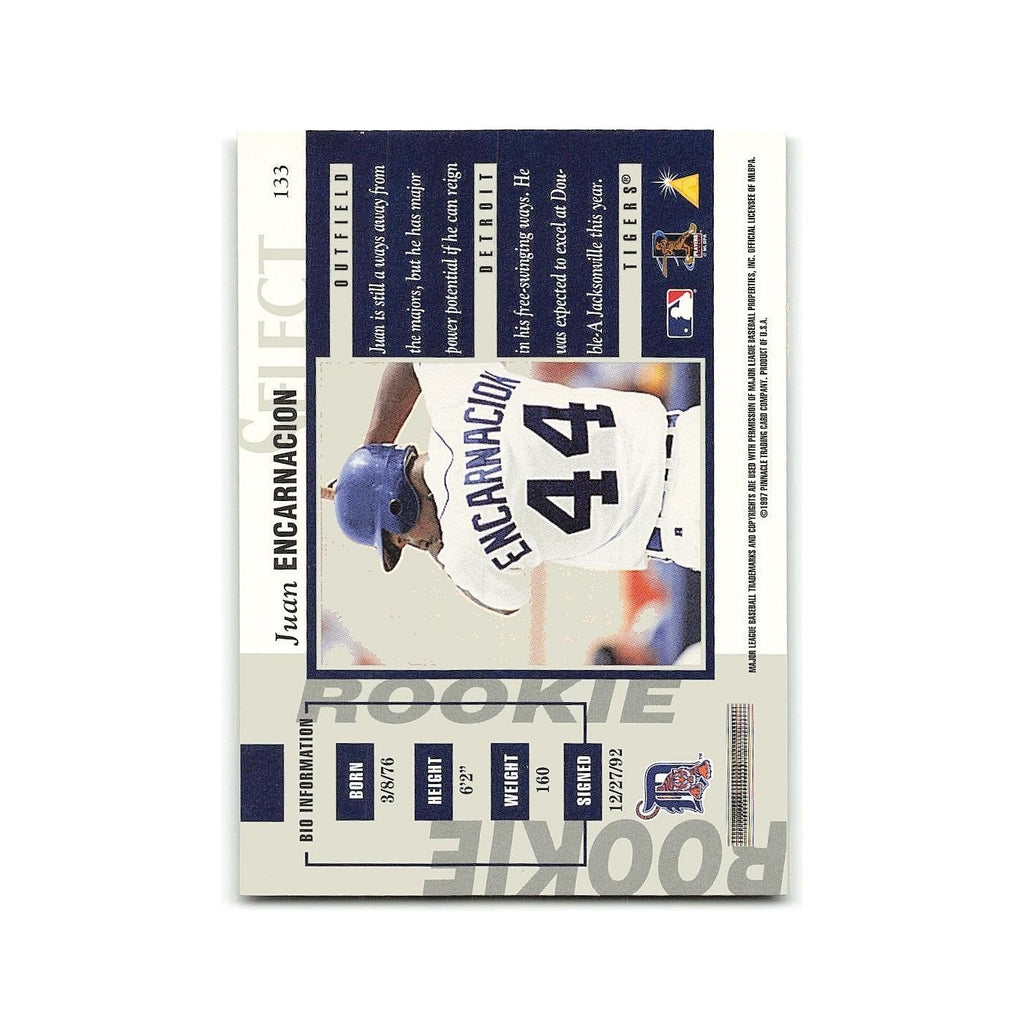Juan Encarnacion Rookie 1997 Select #133 Detroit Tigers Baseball Card NM