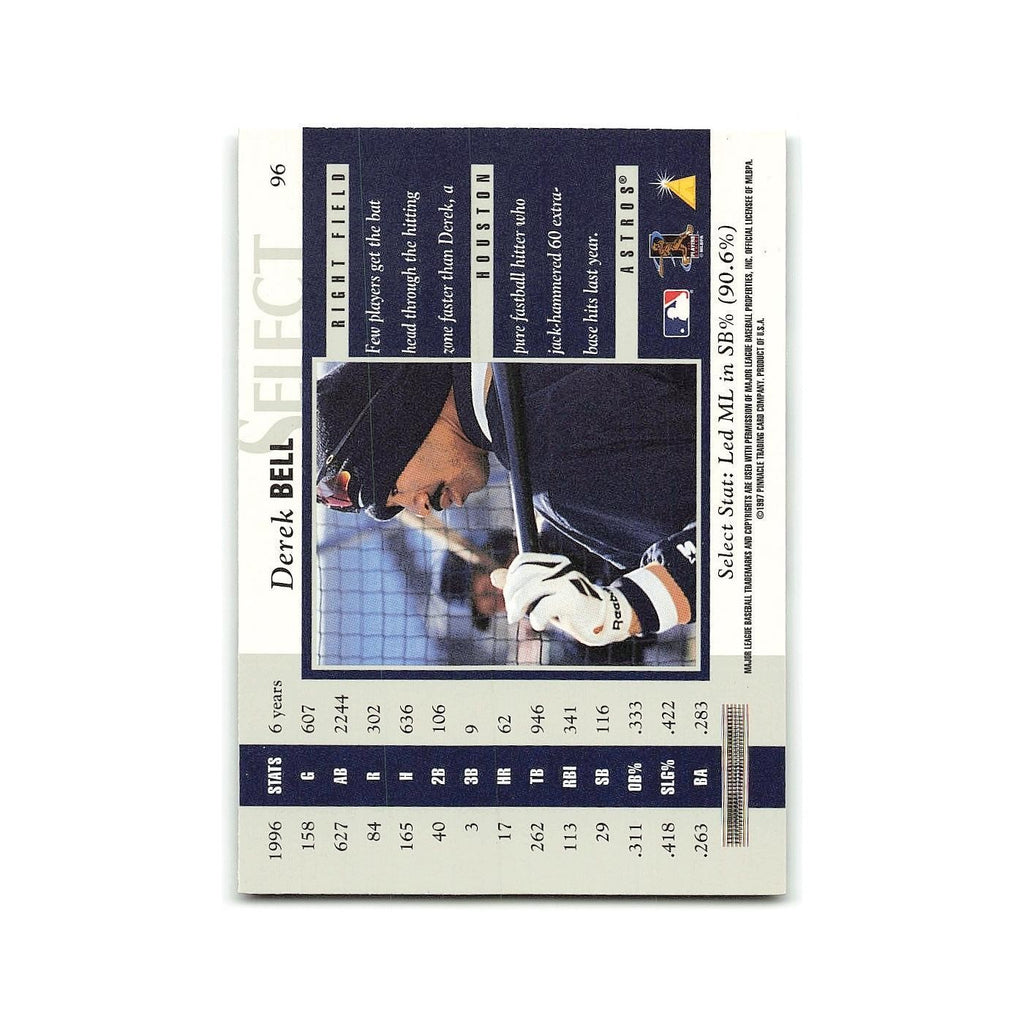 Derek Bell 1997 Select #96 Houston Astros Baseball Card NM