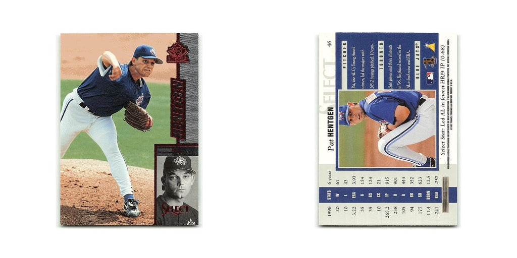 Pat Hentgen 1997 Select #46 Toronto Blue Jays Baseball Card NM