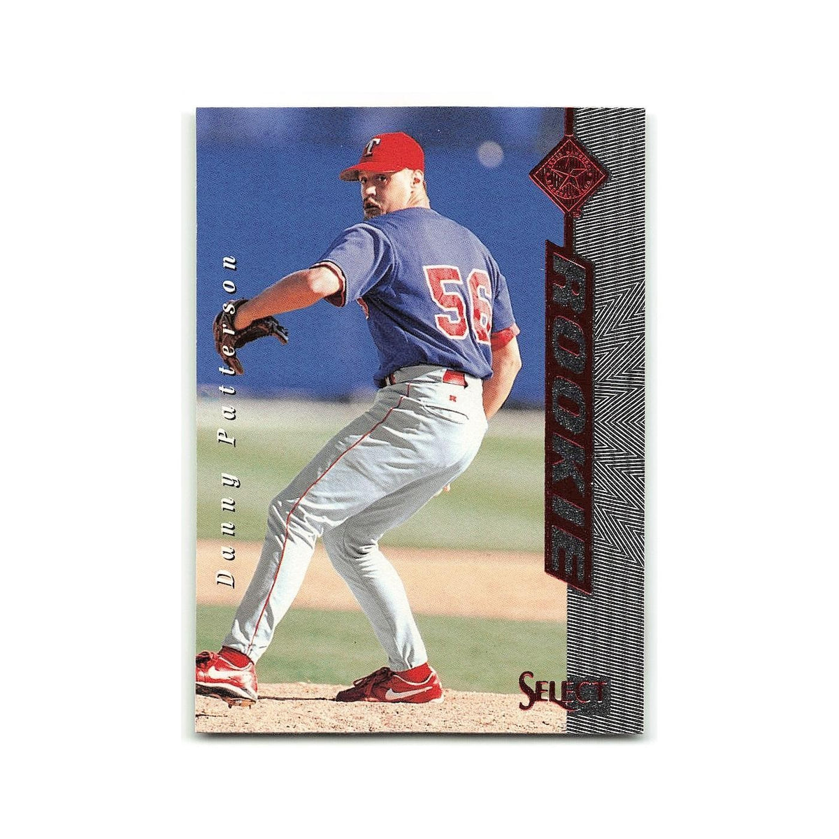 Danny Patterson Rookie 1997 Select #107 Texas Rangers Baseball Card NM