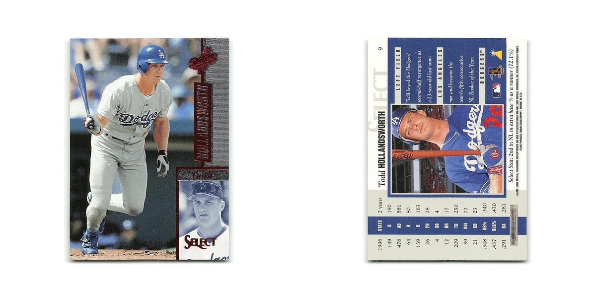 Todd Hollandsworth 1997 Select #2 Los Angeles Dodgers Baseball Card NM