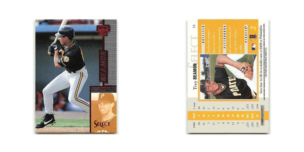 Trey Beamon 1997 Select #73 Pittsburgh Pirates Baseball Card NM