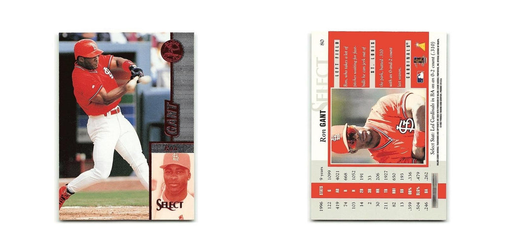 Ron Gant 1997 Select #80 St. Louis Cardinals Baseball Card NM