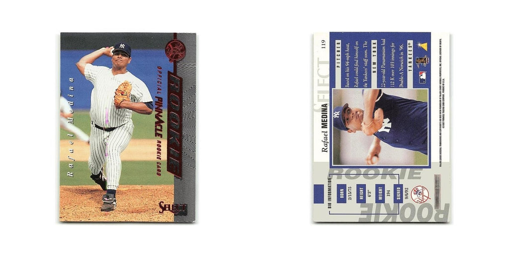 Rafael Medina 1997 Select #119 New York Yankees Baseball Card NM