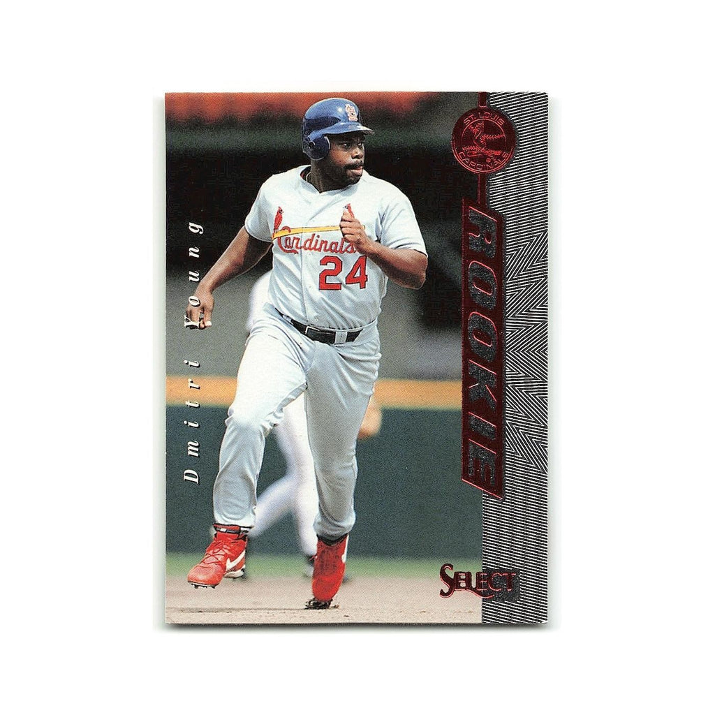 Dmitri Young Rookie 1997 Select #104 St. Louis Cardinals Baseball Card NM