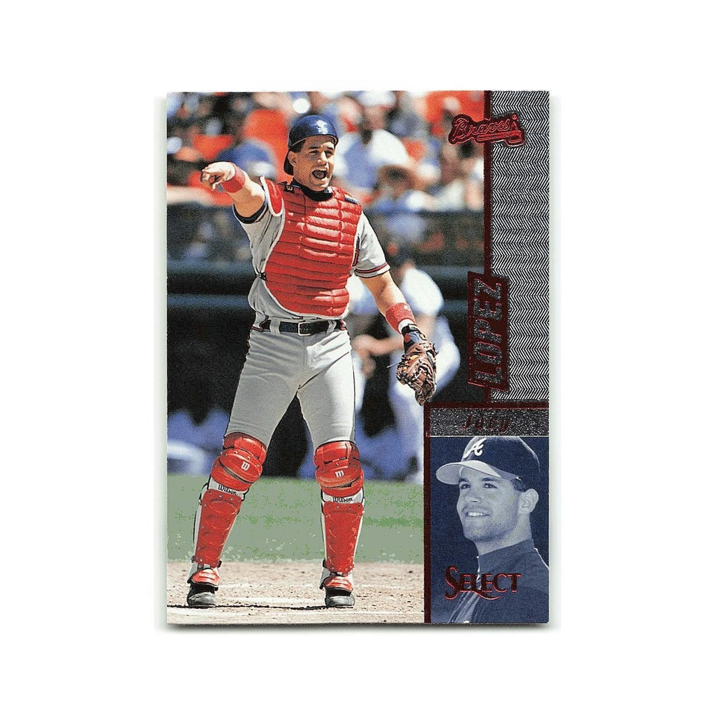 Javy Lopez 1997 Select #28 Atlanta Braves Baseball Card NM