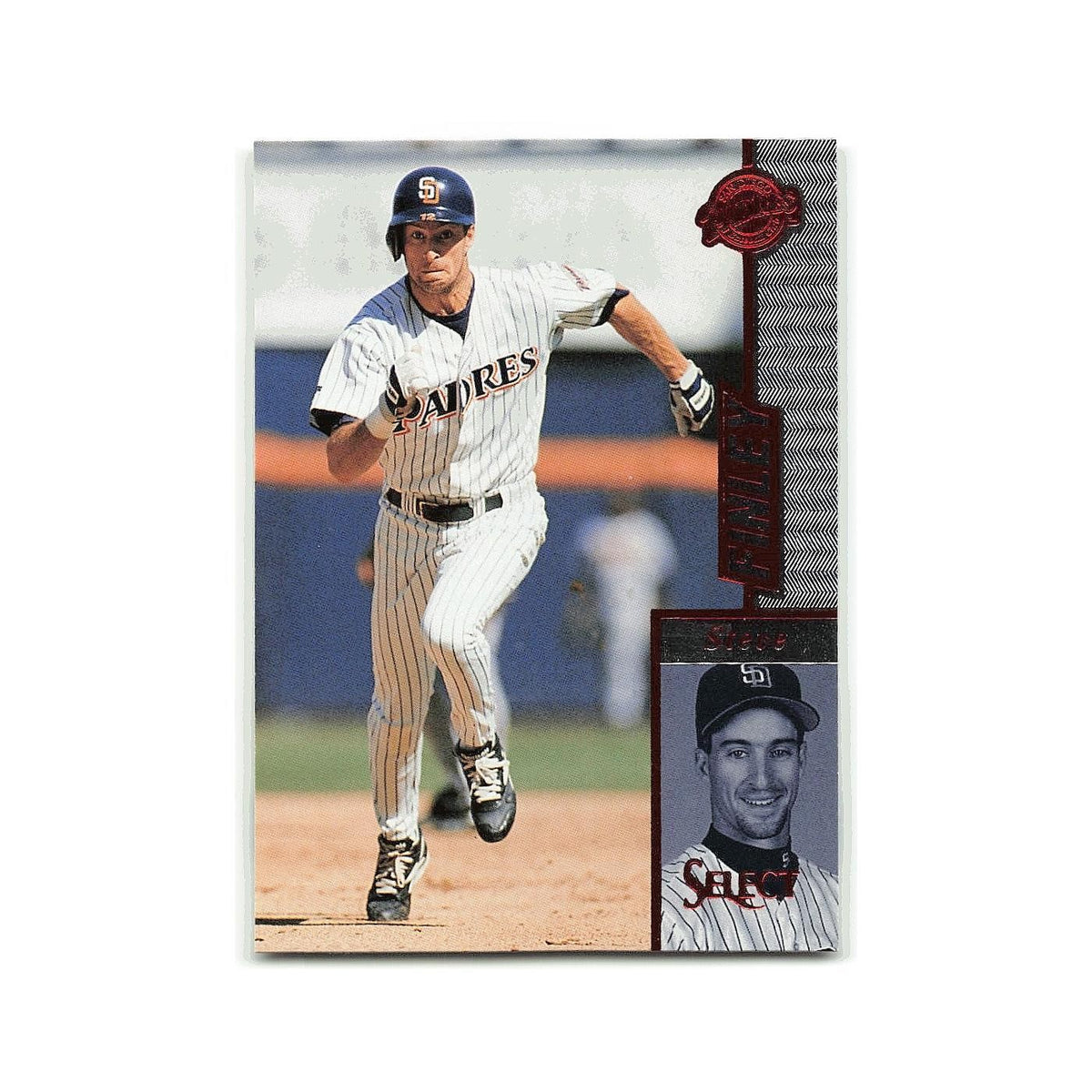 Steve Finley 1997 Select #90 San Diego Padres Baseball Card NM