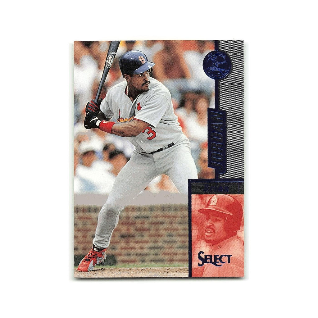 Brian Jordan 1997 Select #5 St. Louis Cardinals Baseball Card NM