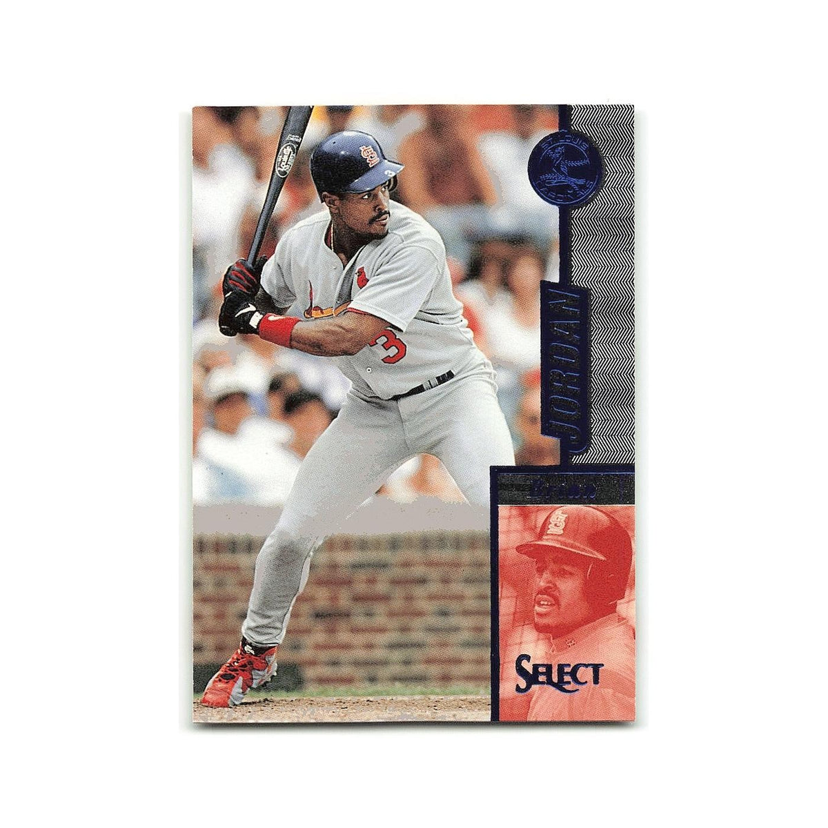 Brian Jordan 1997 Select #5 St. Louis Cardinals Baseball Card NM