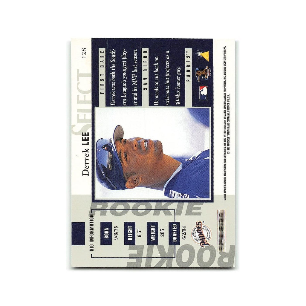 Derrek Lee 1997 Select #128 San Diego Padres Baseball Card NM