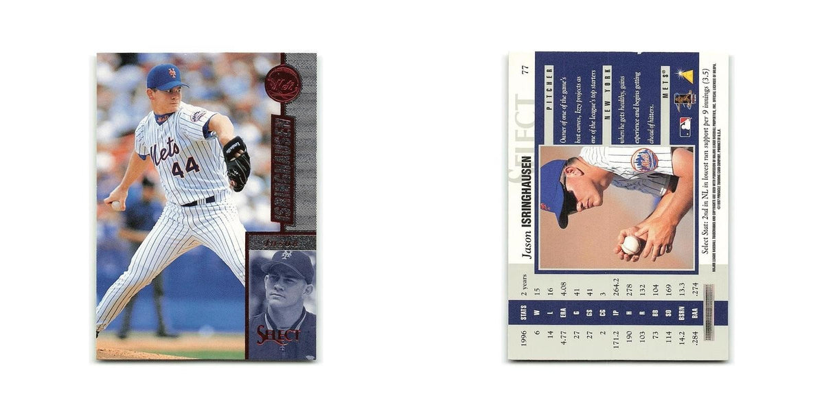 Jason Isringhausen 1997 Select #77 New York Mets Baseball Card NM