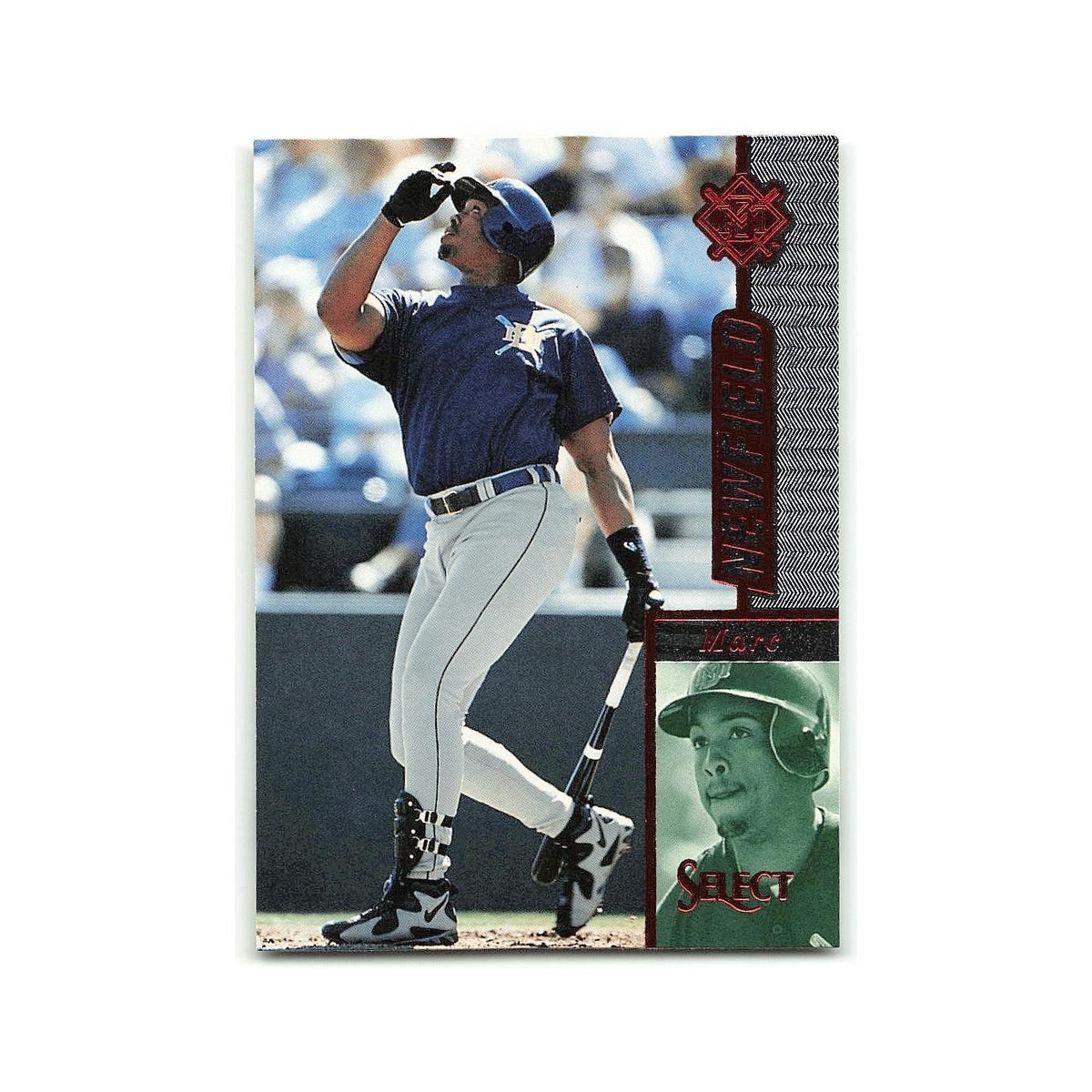 Marc Newfield 1997 Select #45 Milwaukee Brewers Baseball Card NM