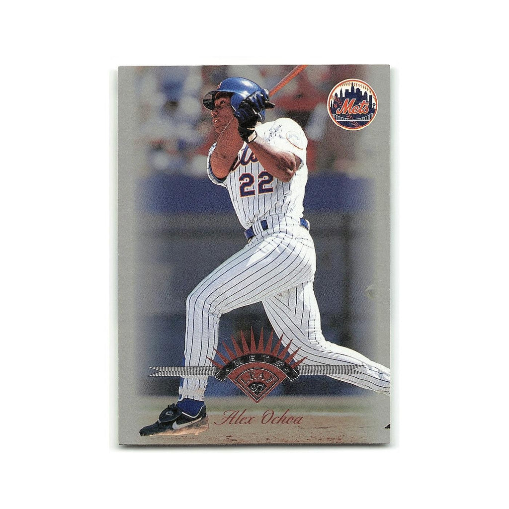 Alex Ochoa 1997 Leaf #9 New York Mets Baseball Card NM