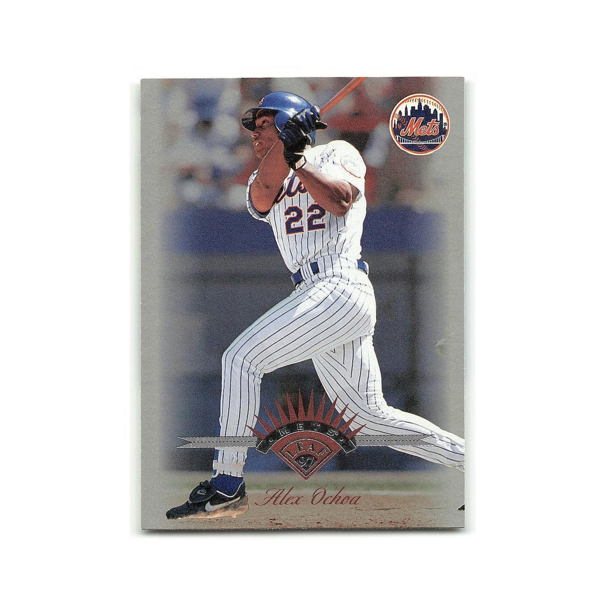 Alex Ochoa 1997 Leaf #9 New York Mets Baseball Card NM