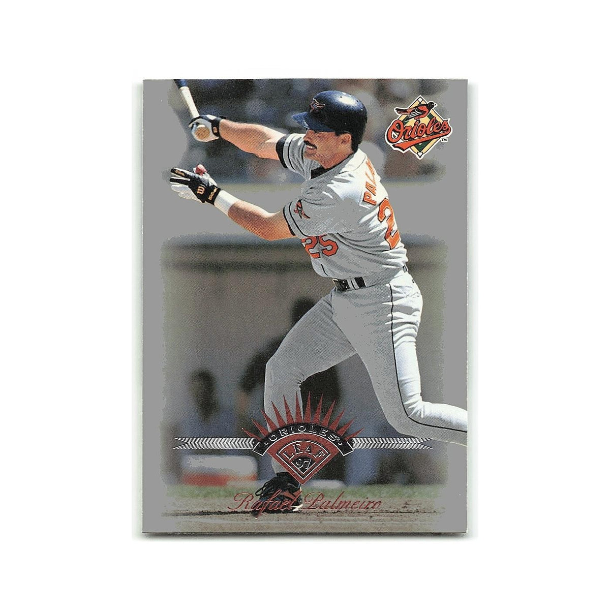Rafael Palmeiro 1997 Leaf #43 Baltimore Orioles Baseball Card NM