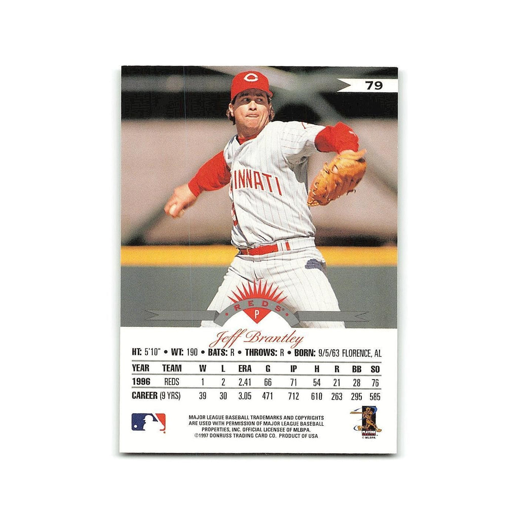 Jeff Brantley 1997 Leaf #79 Cincinnati Reds Baseball Card NM