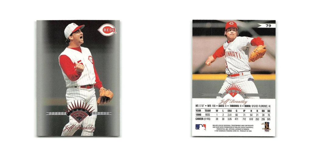 Jeff Brantley 1997 Leaf #79 Cincinnati Reds Baseball Card NM