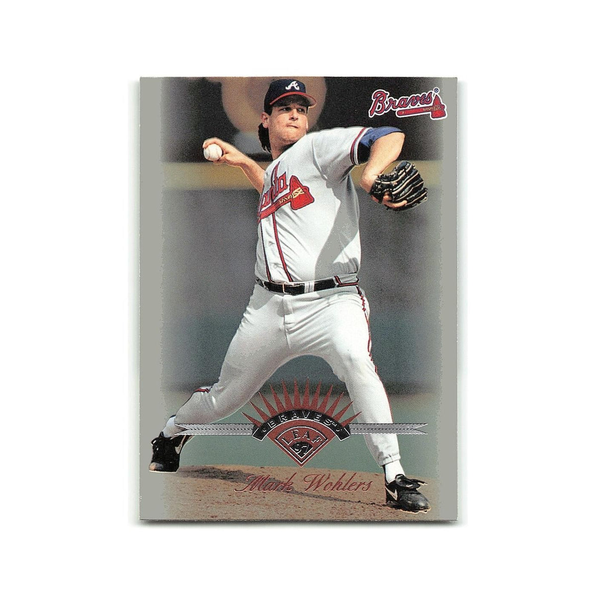 Mark Wohlers 1997 Leaf #130 Atlanta Braves Baseball Card NM