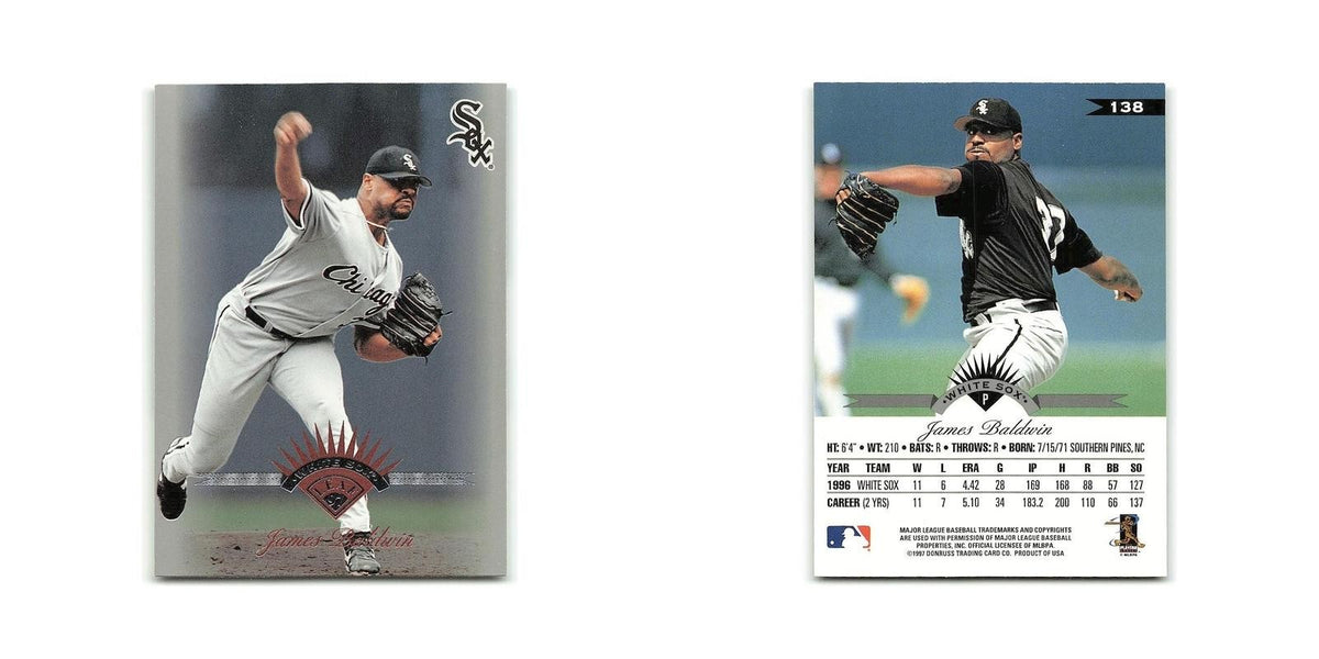 James Baldwin 1997 Leaf #138 Chicago White Sox Baseball Card NM