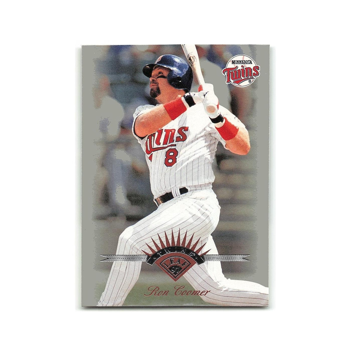 Ron Coomer 1997 Leaf #159 Minnesota Twins Baseball Card NM