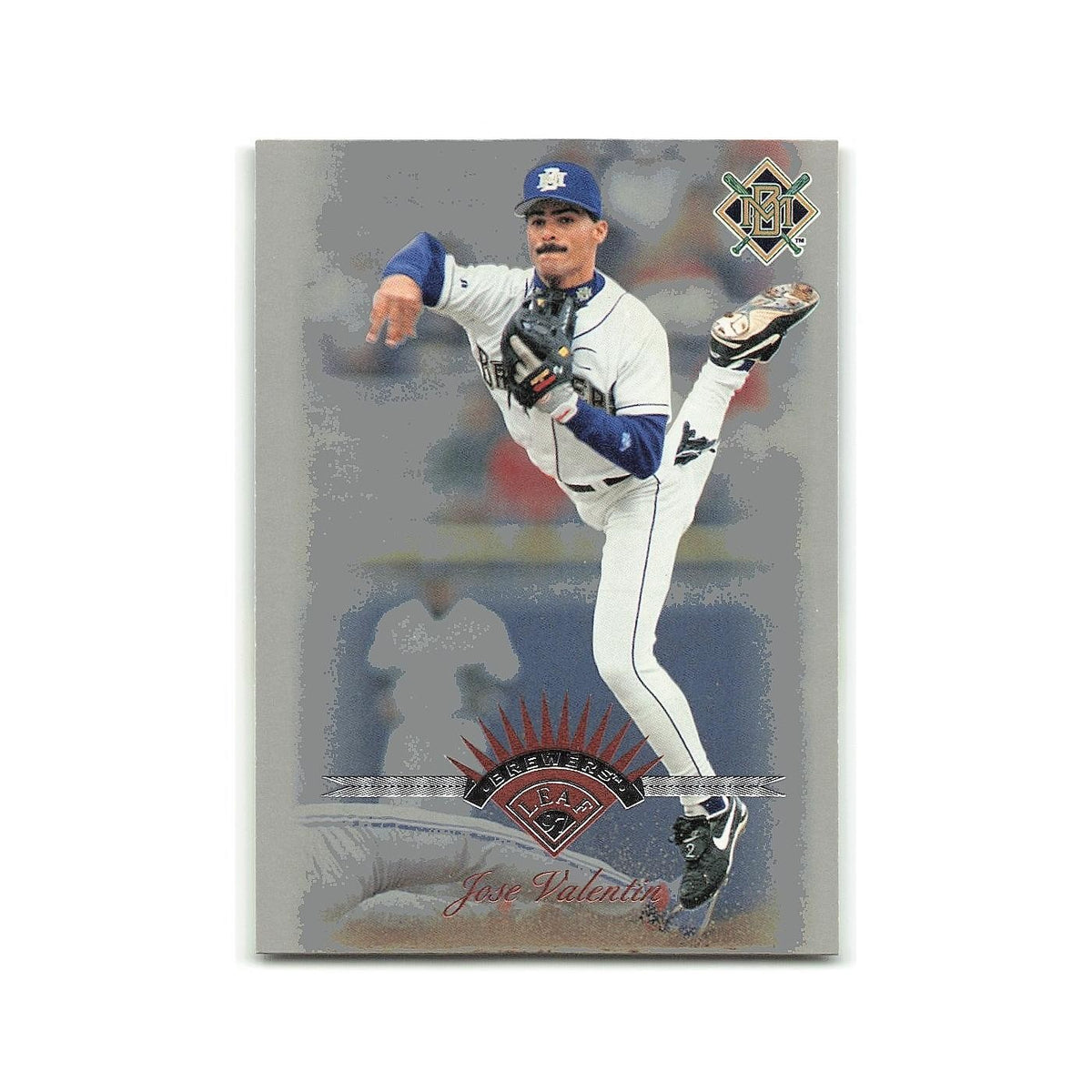Jose Valentin 1997 Leaf #60 Milwaukee Brewers Baseball Card NM