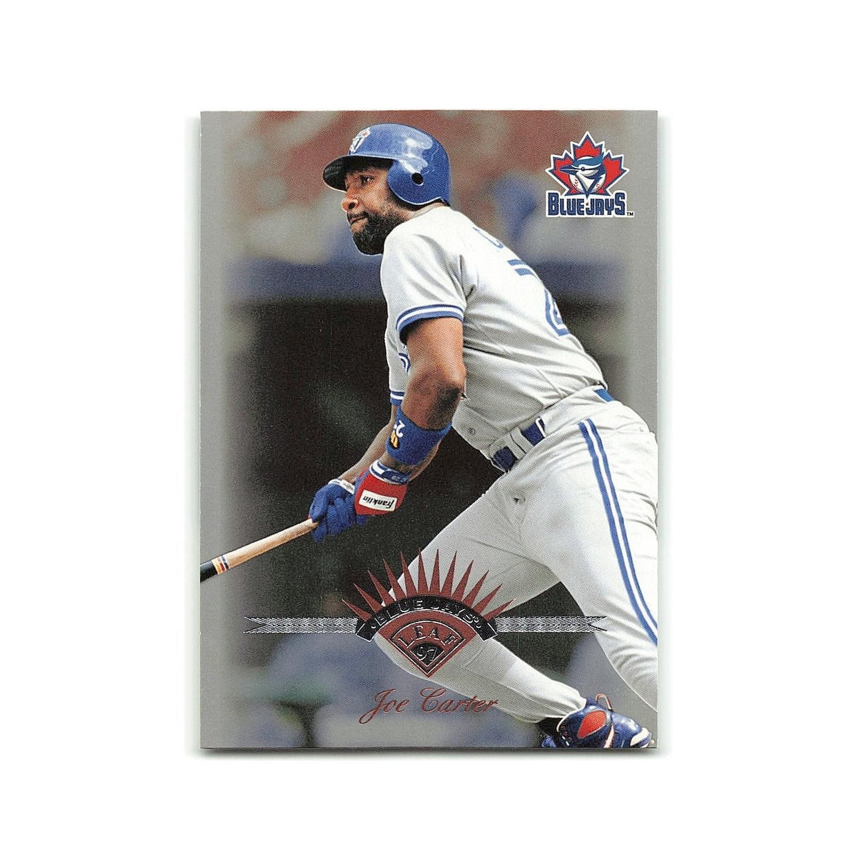 Joe Carter 1997 Leaf #11 Toronto Blue Jays Baseball Card NM