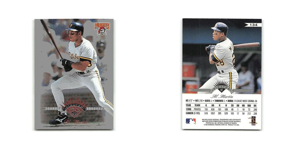 Al Martin 1997 Leaf #134 Pittsburgh Pirates Baseball Card NM