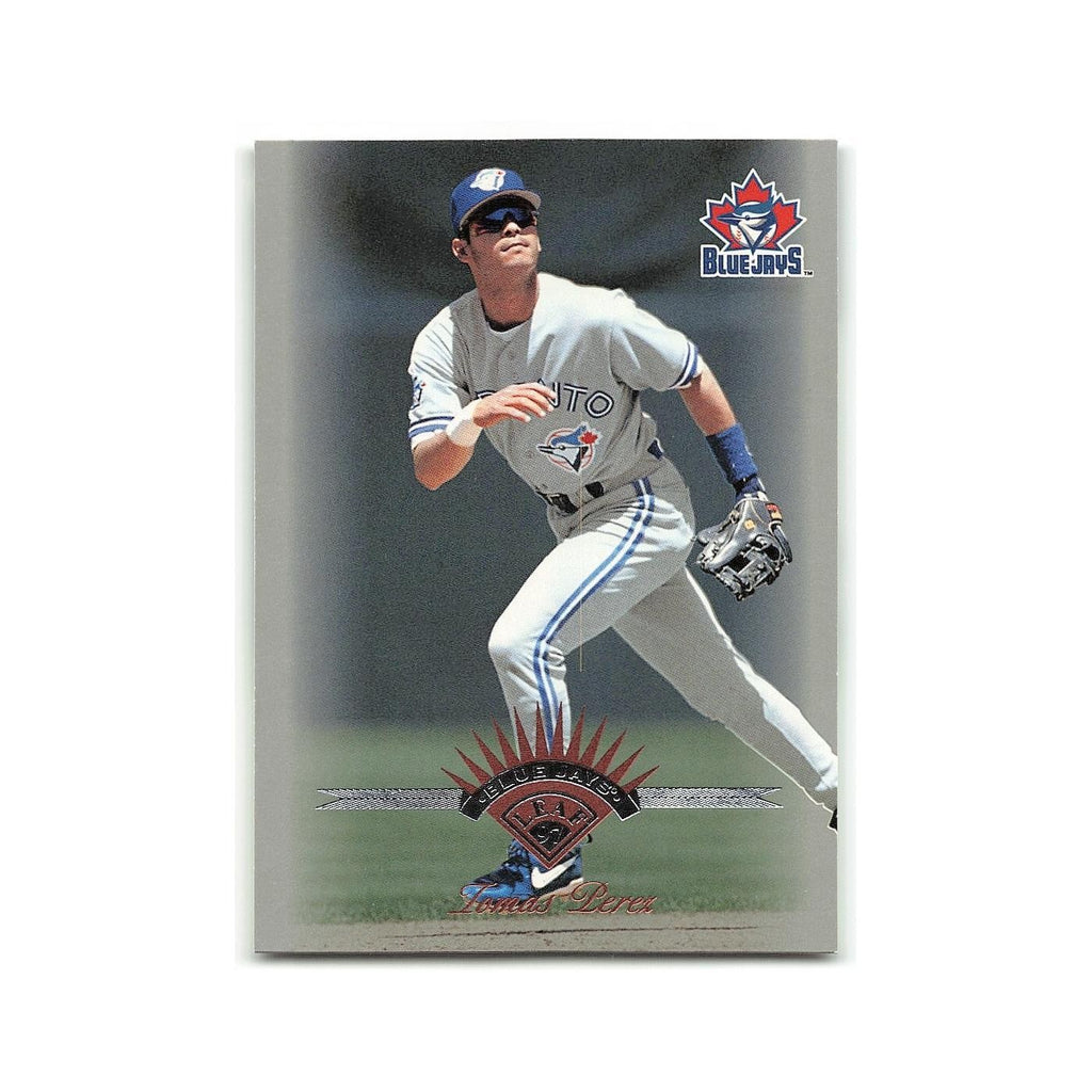 Tomas Perez 1997 Leaf #128 Toronto Blue Jays Baseball Card NM