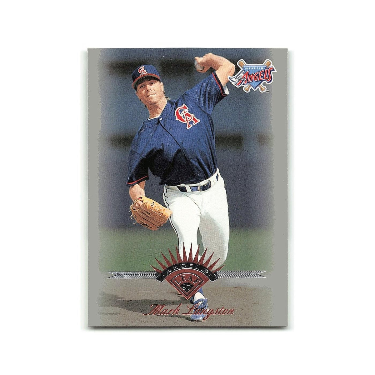 Mark Langston 1997 Leaf #73 Anaheim Angels Baseball Card NM
